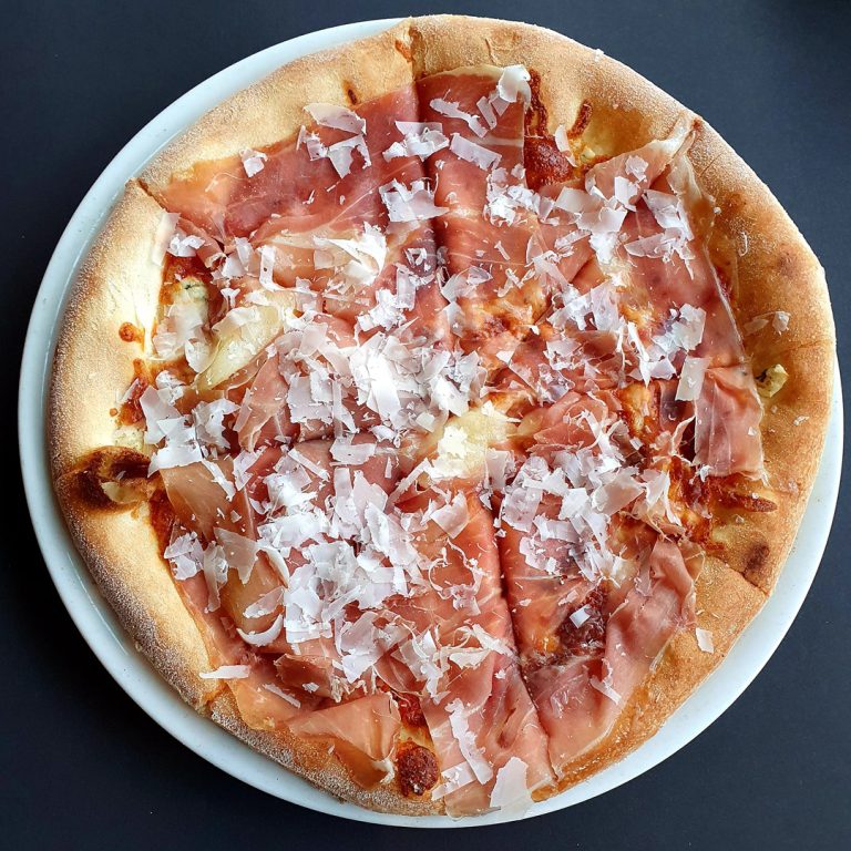 Meat pizzas