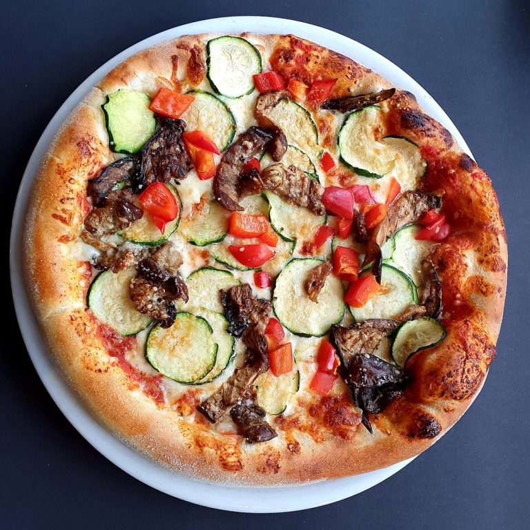 Vegetarian pizzas